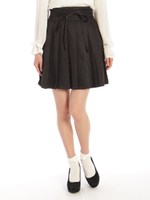 レースアッププリーツSK/ピンク