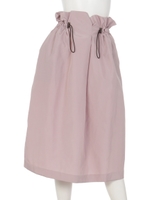 ドロウストリングスカート/KHAKI