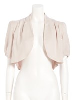 リバーシブルボレロ/ベージュ