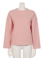 LOOSE CUT C/N TOPS/PNK