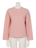 LOOSE CUT C/N TOPS/PNK