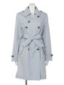 EDIE TRENCH COAT/L/BLU