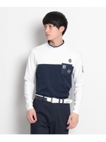 ハイネックジャージカットソー/ネイビー(093)