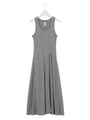 KNIT SLIT OP/GRAY