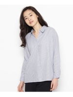 スキッパーシャツ/ネイビー(393)