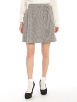 スピンドルチェックラップ風SK/ピンク