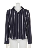 マルチストライプスキッパーBL/オフホワイト