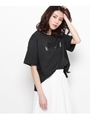 FILA×OPAQUE.CLIP ロゴTシャツ/ブラック(019)