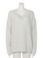 LOOSELY V/N TOPS/WHT
