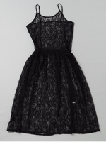 【超十代 着用アイテム】レースワンピース/ブラック