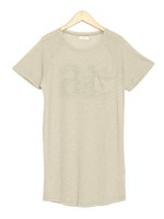 ナンバリングスラブロングTシャツ/T0B(グレー)