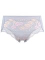 ジュエリング　ストレッチレース　ミディショーツ　0020/ライラック