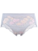 ジュエリング　ストレッチレース　ミディショーツ　0020/ライラック