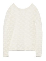 カットレーストップス/WHT