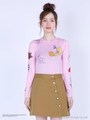 loony tuns tweety tatoo top/PINK