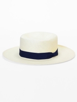 ペーパーカンカン帽/ホワイト