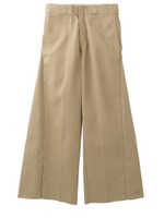 【X-girl×Dickies】 REMAKE GAUCHO PANTS/ブラック