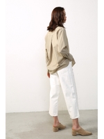 【AZUL by moussy】Wrangler×AZUL WIDE PANTS/O/WHT