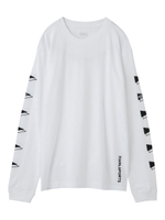L/S TEE FLAGS/ピンク