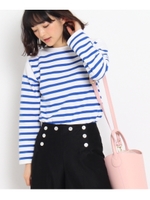 Orcival バスクボーダープルオーバー/ホワイト(901)