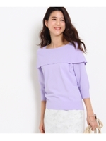 オフショルニットプルオーバー/ホワイト(001)