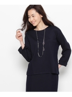 サイドラッセルジャージープルオーバー/ブラック(119)