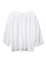 LINED DOLMAN SLEEVE TOP/アッシュ