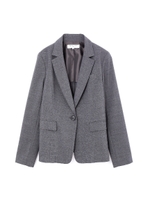 ウォッシャブルセットアップテーラードジャケット/ピンヘッド2(012)