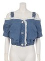 Kz denim ofusyoru TOPS/カーキ