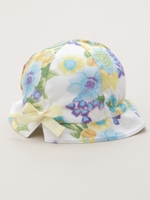 BABY グラジオラスブーケプリント ハット/ピンク