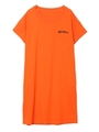 BIG POCKET TEE DRESS/オレンジ