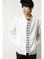 【AZUL by moussy】MA-1風長袖シャツMOOK番号94263/WHT