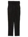 【emmi atelier】ベルト付きレースパンツ/BLK