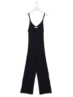 リブニットロンパース/NAVY