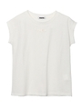 FRENCH SLEEVE TOP/ホワイト