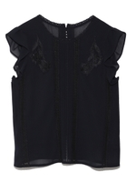 シフォンレースブラウス/PNK