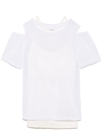 【emmi yoga】チュールＴセットキャミ/ORG