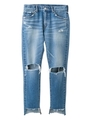 DISTRESSED DENIM PANTS/インディゴ