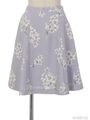 オリジナルペンタスフラワースカート/オフホワイト