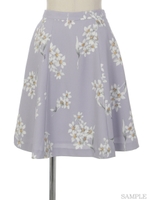 オリジナルペンタスフラワースカート/オフホワイト