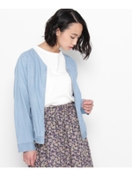 ライトオンスデニムジップジャケット/ブルー(092)