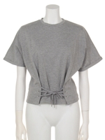コルセットTシャツ/GRY