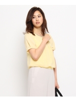 ビジューネックプルオーバー/ライトグレー(011)