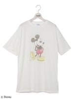 ミッキーBIGTシャツ/ホワイト