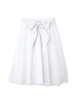 タイプライタースカート/ブルーストライプ(110)