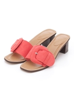 ベルテッドミュールサンダル/PINK