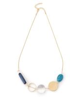 カラーパーツネックレス