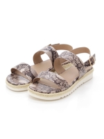 ホワイトソールカジュアルサンダル/SNAKE