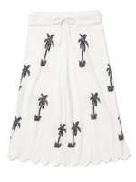 ’スムーズィー’パームツリースカラップパンツ/OWHT