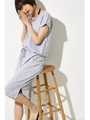 【AZUL by moussy】ブラウジングワンピース/RED